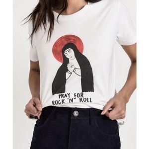 ONE TEASPOON | Pray for Rock N Roll T-shirt
